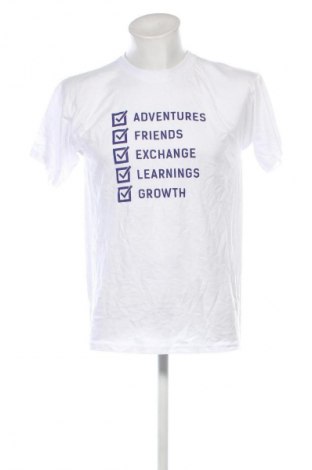 Ανδρικό t-shirt B&C Collection, Μέγεθος M, Χρώμα Λευκό, Τιμή 3,99 €