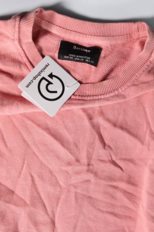 Pánské tričko  Bershka, Velikost XS, Barva Popelavě růžová, Cena  79,00 Kč