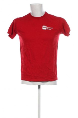 Herren T-Shirt Best Connections, Größe M, Farbe Rot, Preis 9,99 €