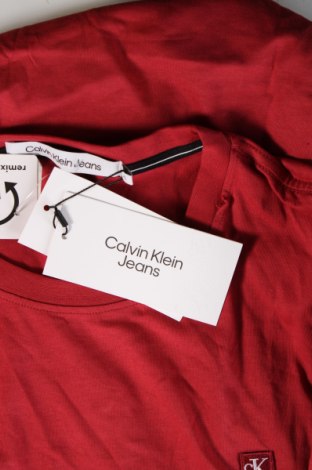 Pánske tričko  Calvin Klein Jeans, Veľkosť XL, Farba Červená, Cena  32,95 €