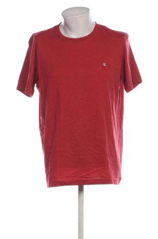 Herren T-Shirt Calvin Klein Jeans, Größe XL, Farbe Rot, Preis € 40,49