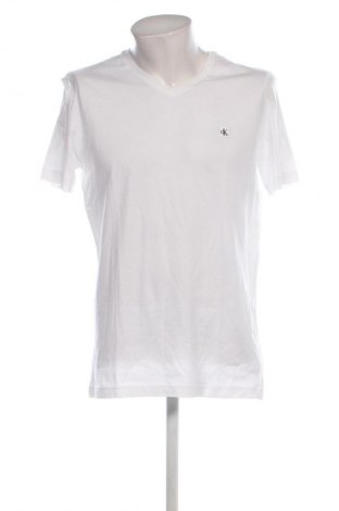 Ανδρικό t-shirt Calvin Klein Jeans, Μέγεθος XL, Χρώμα Λευκό, Τιμή 28,49 €