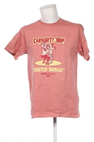 Ανδρικό t-shirt Carhartt, Μέγεθος S, Χρώμα Σάπιο μήλο, Τιμή 28,99 €