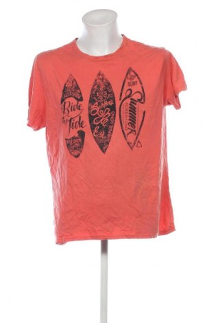 Herren T-Shirt Charles Vogele, Größe XL, Farbe Orange, Preis 12,49 €