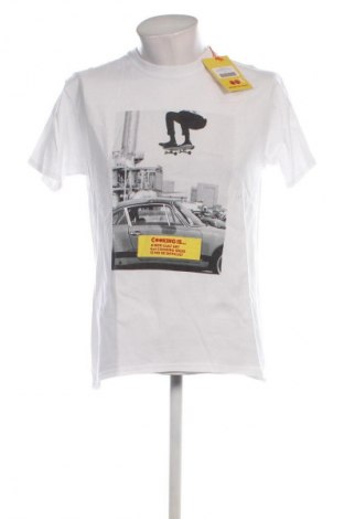 Ανδρικό t-shirt Cooking is..., Μέγεθος L, Χρώμα Λευκό, Τιμή 15,49 €