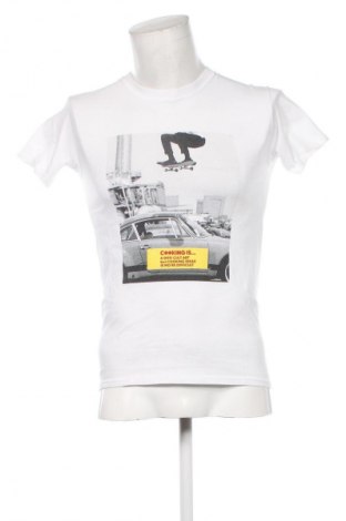 Ανδρικό t-shirt Cooking is..., Μέγεθος S, Χρώμα Λευκό, Τιμή 17,99 €