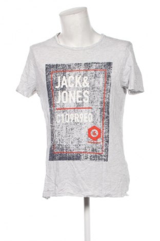 Tricou de bărbați Core By Jack & Jones, Mărime L, Culoare Gri, Preț 44,99 Lei