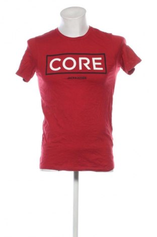 Tricou de bărbați Core By Jack & Jones, Mărime S, Culoare Roșu, Preț 30,99 Lei