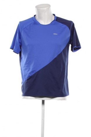 Męski T-shirt Decathlon, Rozmiar L, Kolor Niebieski, Cena 27,99 zł