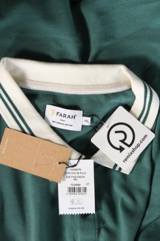 Tricou de bărbați Farah, Mărime XXL, Culoare Verde, Preț 320,99 Lei