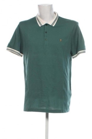 Ανδρικό t-shirt Farah, Μέγεθος XXL, Χρώμα Πράσινο, Τιμή 48,99 €