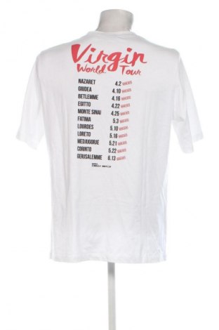 Męski T-shirt Frankie Morello, Rozmiar XS, Kolor Biały, Cena 143,99 zł