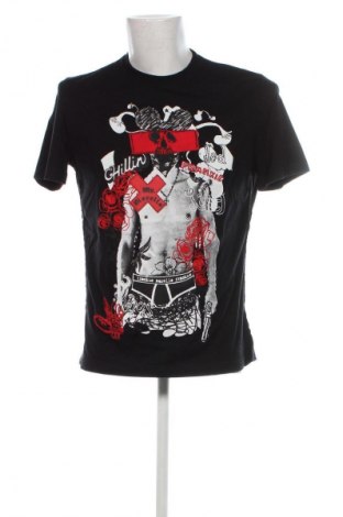 Ανδρικό t-shirt Frankie Morello, Μέγεθος M, Χρώμα Μαύρο, Τιμή 32,99 €