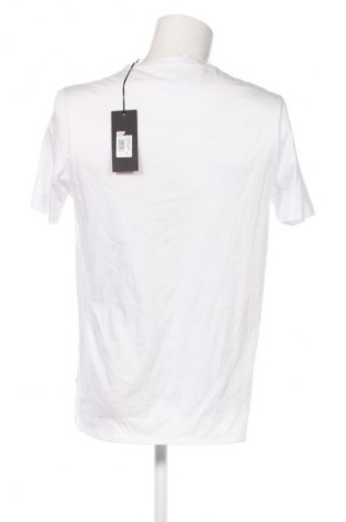 Herren T-Shirt Frankie Morello, Größe M, Farbe Weiß, Preis 57,99 €