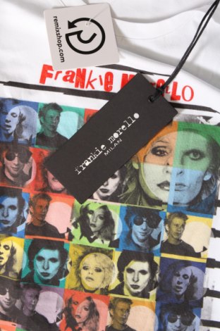 Męski T-shirt Frankie Morello, Rozmiar M, Kolor Biały, Cena 194,99 zł