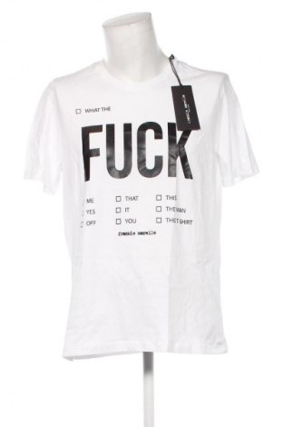 Herren T-Shirt Frankie Morello, Größe XL, Farbe Weiß, Preis € 44,99