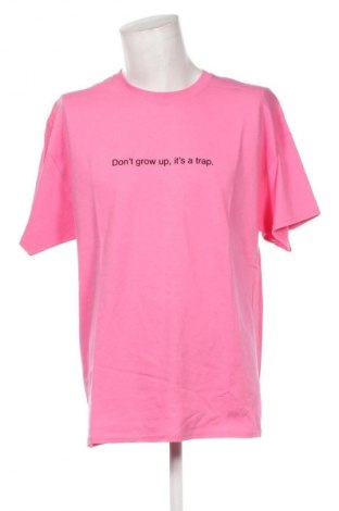 Herren T-Shirt Fuck art make tees, Größe L, Farbe Rosa, Preis 23,99 €