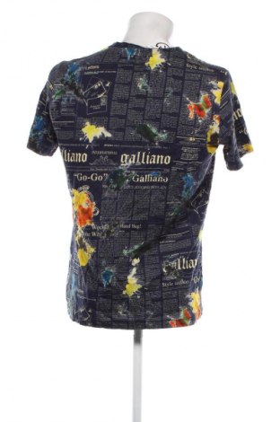 Herren T-Shirt Galliano, Größe L, Farbe Blau, Preis € 43,49