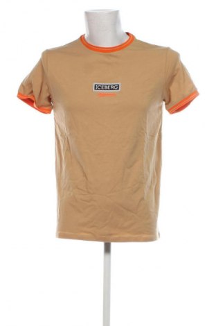 Herren T-Shirt Iceberg, Größe M, Farbe Beige, Preis 44,49 €