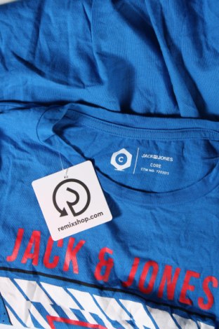 Мъжка тениска Jack & Jones, Размер S, Цвят Син, Цена 13,99 лв.