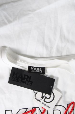 Męski T-shirt Karl Lagerfeld, Rozmiar S, Kolor Biały, Cena 227,99 zł