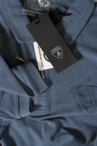 Tricou de bărbați Lamborghini, Mărime L, Culoare Albastru, Preț 203,99 Lei