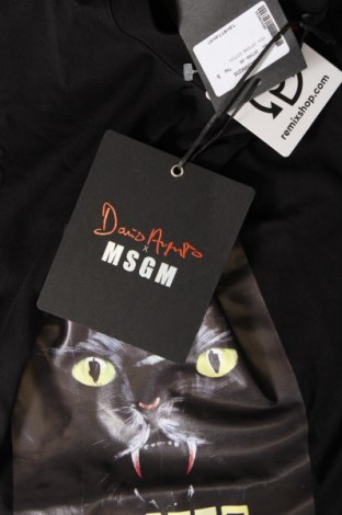 Ανδρικό t-shirt MSGM, Μέγεθος S, Χρώμα Μαύρο, Τιμή 123,99 €