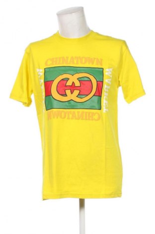 Ανδρικό t-shirt Chinatown Market, Μέγεθος L, Χρώμα Κίτρινο, Τιμή 13,99 €