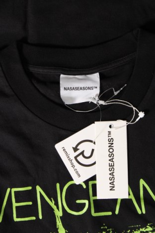 Ανδρικό t-shirt NASASEASONS, Μέγεθος M, Χρώμα Μαύρο, Τιμή 30,99 €