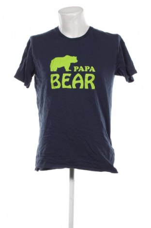 Pánske tričko  Spread Shirt, Veľkosť L, Farba Modrá, Cena  8,45 €