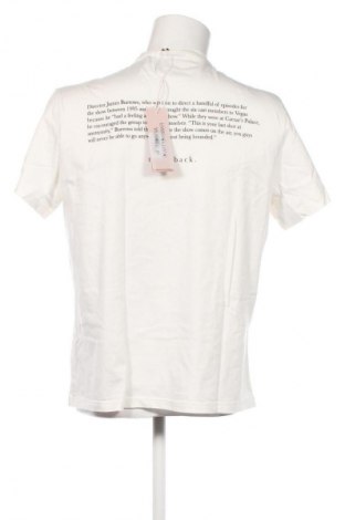 Herren T-Shirt Throwback, Größe S, Farbe Weiß, Preis € 42,99