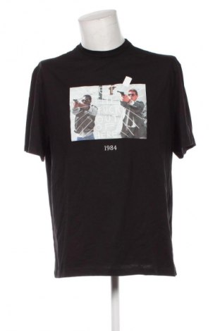 Tricou de bărbați Throwback, Mărime XL, Culoare Negru, Preț 192,99 Lei