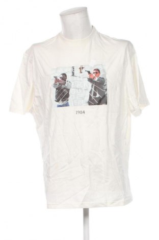 Ανδρικό t-shirt Throwback, Μέγεθος XL, Χρώμα Εκρού, Τιμή 44,99 €