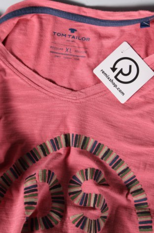 Herren T-Shirt Tom Tailor, Größe XL, Farbe Rosa, Preis € 7,00