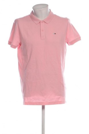 Herren T-Shirt Tommy Jeans, Größe L, Farbe Rosa, Preis € 56,99