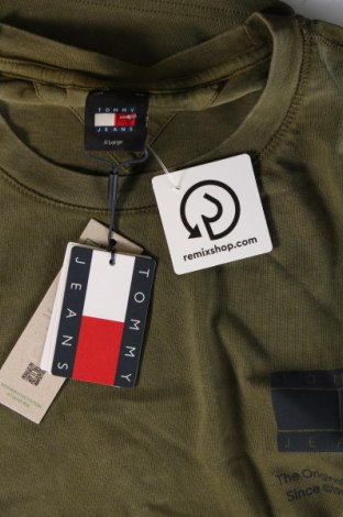 Tricou de bărbați Tommy Jeans, Mărime XL, Culoare Verde, Preț 188,99 Lei