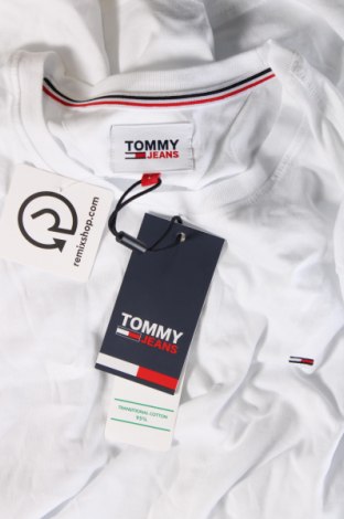 Ανδρικό t-shirt Tommy Jeans, Μέγεθος L, Χρώμα Λευκό, Τιμή 26,99 €