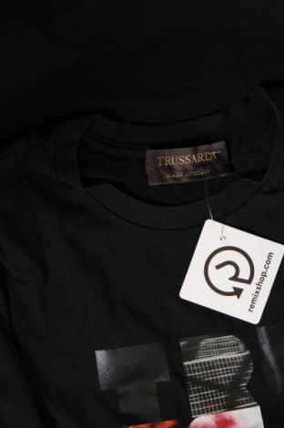 Herren T-Shirt Trussardi, Größe S, Farbe Schwarz, Preis € 20,49