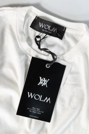 Herren T-Shirt Wolm, Größe XS, Farbe Weiß, Preis 11,99 €