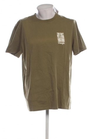 Herren T-Shirt Wrangler, Größe L, Farbe Grün, Preis 23,99 €