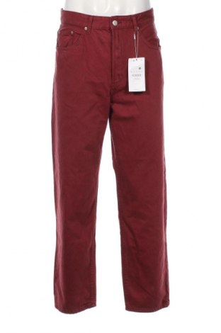 Herren Jeans Bershka, Größe S, Farbe Rot, Preis 17,99 €