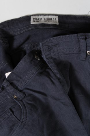 Мъжки дънки Denim&Co., Размер L, Цвят Син, Цена 23,99 лв.