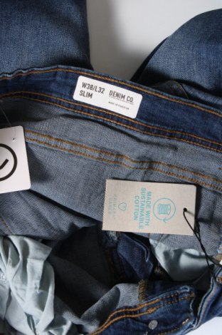 Blugi de bărbați Denim&Co., Mărime L, Culoare Albastru, Preț 61,99 Lei