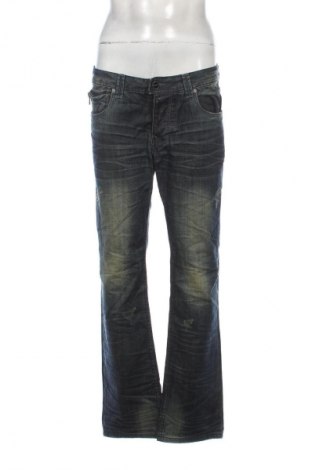 Męskie jeansy Justing Jeans, Rozmiar L, Kolor Niebieski, Cena 61,99 zł