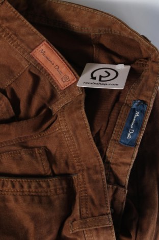 Męskie jeansy Massimo Dutti, Rozmiar L, Kolor Brązowy, Cena 227,99 zł