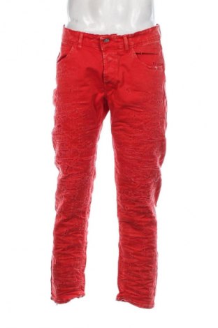 Herren Jeans Premium Denim, Größe M, Farbe Rot, Preis € 19,49