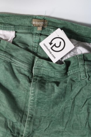 Pantaloni raiați de bărbați In Extenso, Mărime L, Culoare Verde, Preț 58,99 Lei