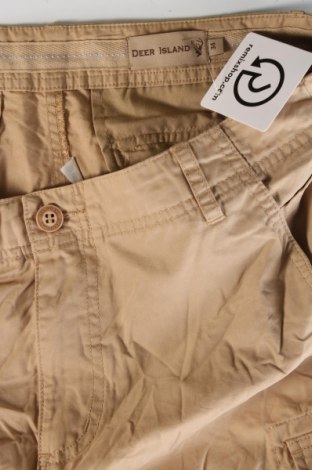 Herren Shorts Deer Island, Größe L, Farbe Beige, Preis 11,49 €