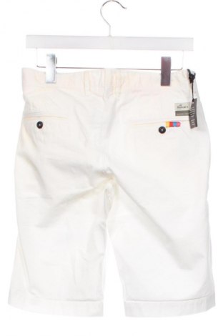 Pantaloni scurți de bărbați Mason's, Mărime S, Culoare Alb, Preț 229,99 Lei