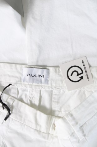 Pantaloni de bărbați Aglini, Mărime M, Culoare Alb, Preț 438,99 Lei